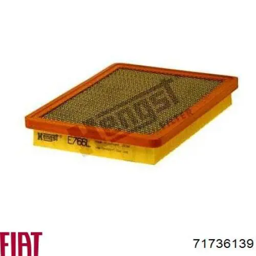 Елемент повітряного фільтра Fiat/Alfa/Lancia 71736139 ціна, від 5.51 USD