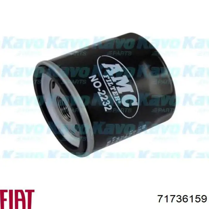 Масляний фільтр двигуна Fiat/Alfa/Lancia 71736159 ціна, від 211.86 UAH