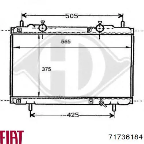  71736184 Fiat/Alfa/Lancia