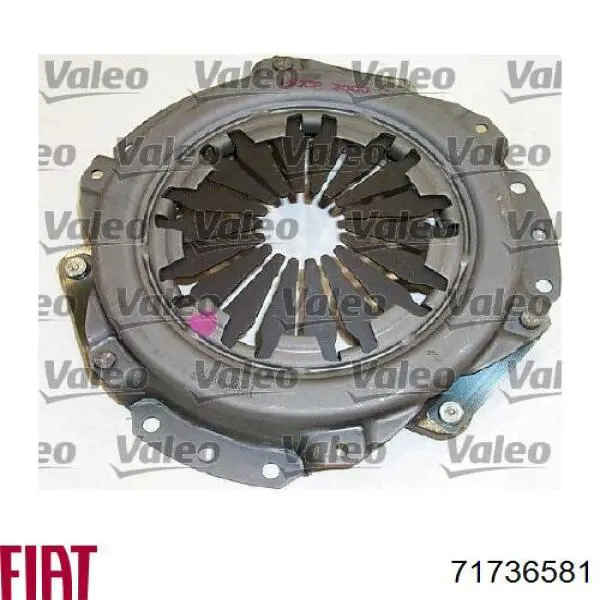 Купити 71736581 Fiat/Alfa/Lancia Комплект зчеплення (диск, корзина, підшипник)