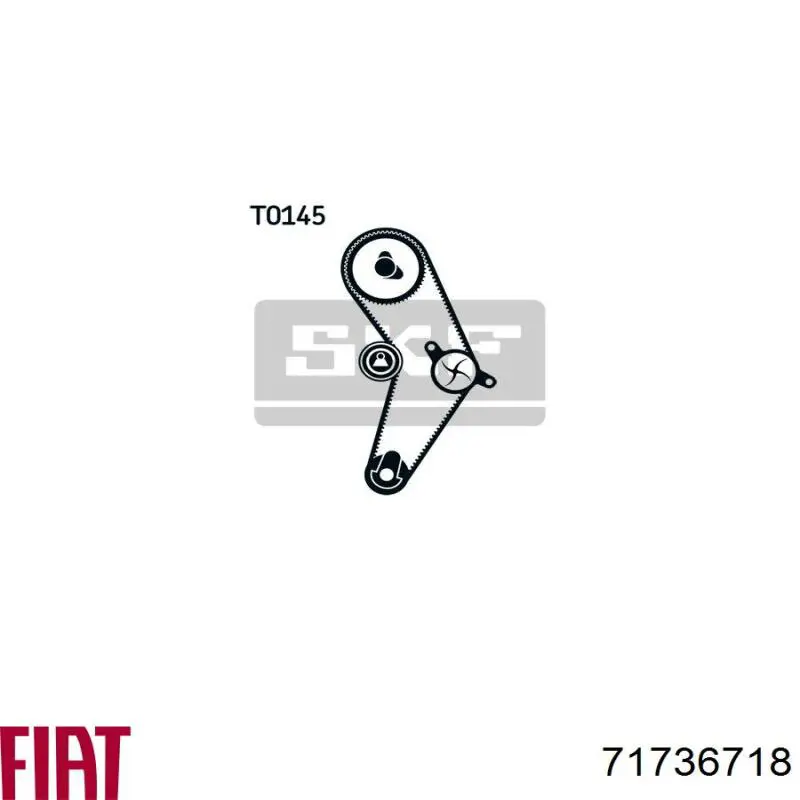 Купити 71736718 Fiat/Alfa/Lancia ГРМ ремень