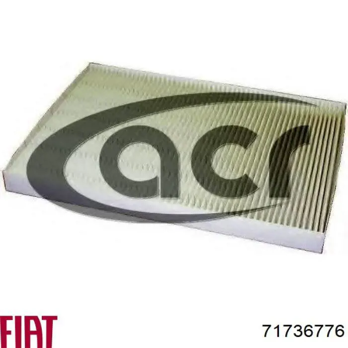 Фільтр салону 71736776 Fiat/Alfa/Lancia