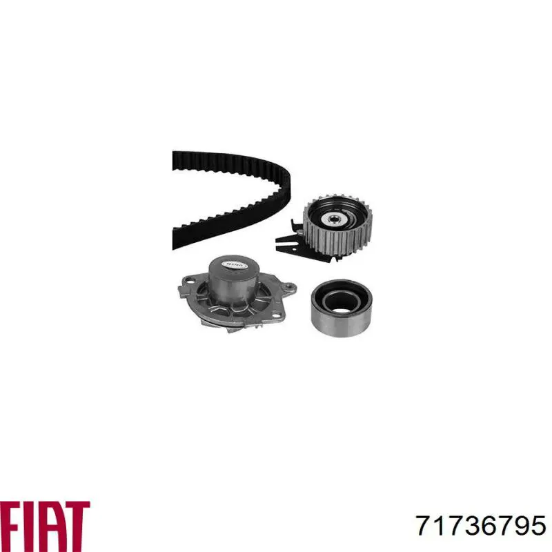 Комплект ГРМ Fiat/Alfa/Lancia 71736795 ціна, від 73.97 USD