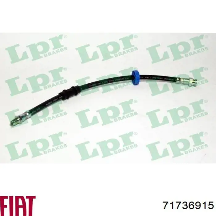 71736915 Fiat/Alfa/Lancia Гнучка гальмівна трубка передня