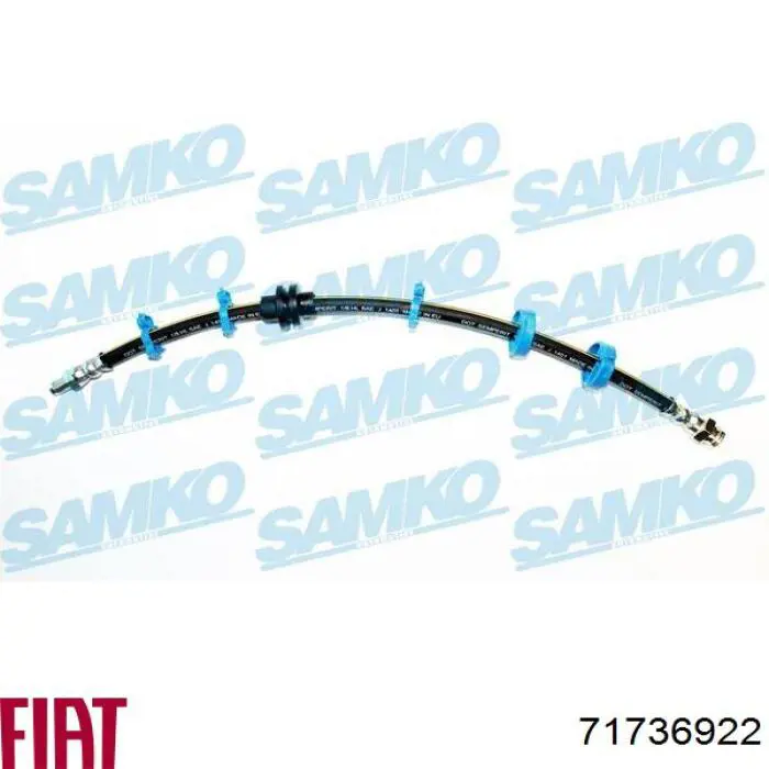 Шланг гальмівний передній, лівий Cavo C800478A ціна, від 7.14 USD