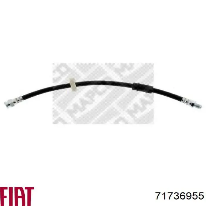 71736955 Fiat/Alfa/Lancia Гнучка гальмівна трубка передня
