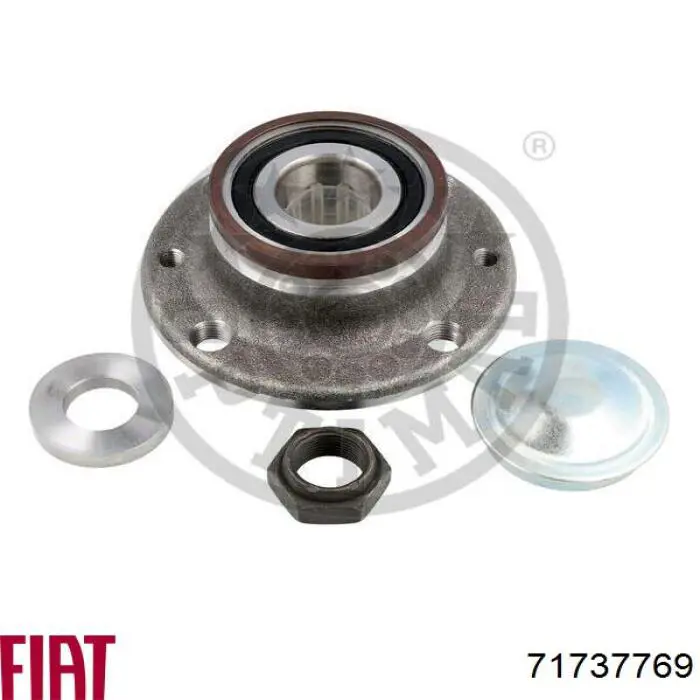 Маточини задніх коліс Fiat/Alfa/Lancia 71737769 ціна, від 43.21 USD