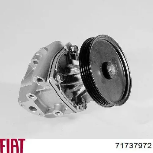 Купити 71737972 Fiat/Alfa/Lancia Помпа водяна (насос) охолодження, в зборі з корпусом