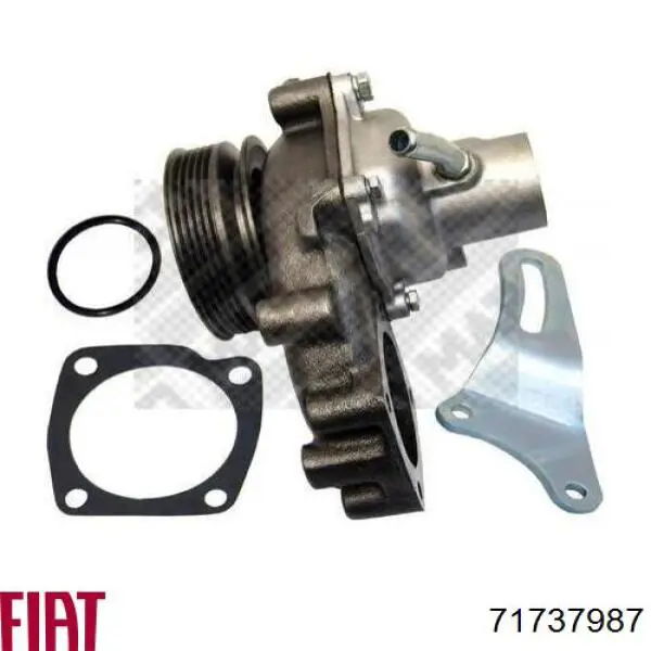 Помпа охолодження Fiat/Alfa/Lancia 71737987 ціна, від 8.53 USD