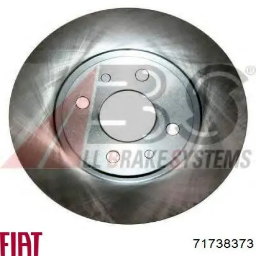 Купити 71738373 Fiat/Alfa/Lancia Ротор гальмівний