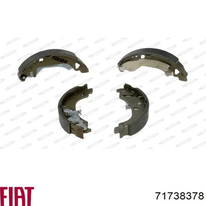 71738378 Fiat/Alfa/Lancia Гальма в зборі