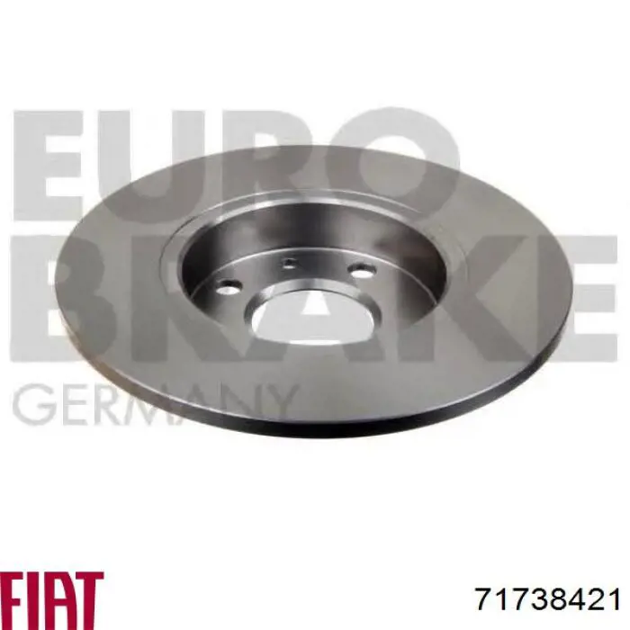Купити 71738421 Fiat/Alfa/Lancia Диск заднього гальма