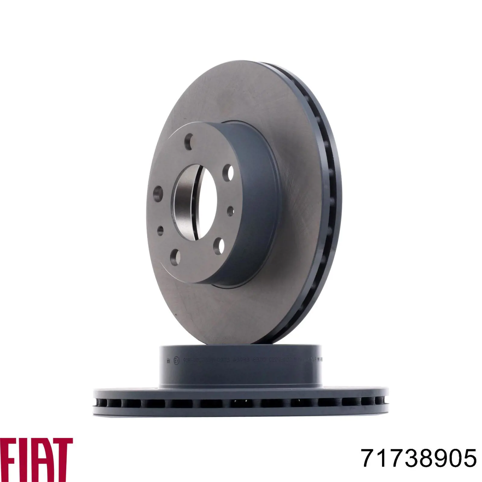 Диск переднього гальма Fiat/Alfa/Lancia 71738905 ціна, від 37.80 USD