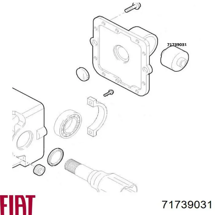  Fiat/Alfa/Lancia 71739031 ціна, від 11.93 USD