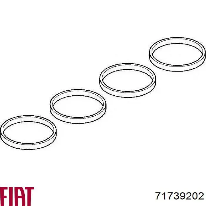 Купити 71739202 Fiat/Alfa/Lancia Прокладка впускного колектора