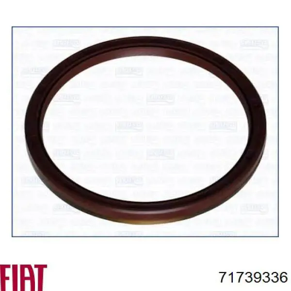 Сальник колінвала двигуна, задній Fiat/Alfa/Lancia 71739336 ціна, від 10.31 USD