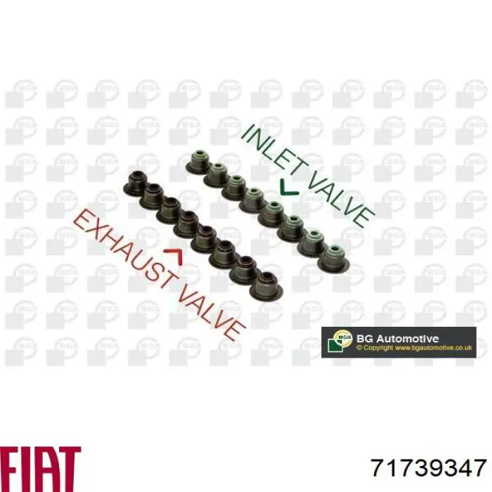 Купити 71739347 Fiat/Alfa/Lancia Сальник клапана