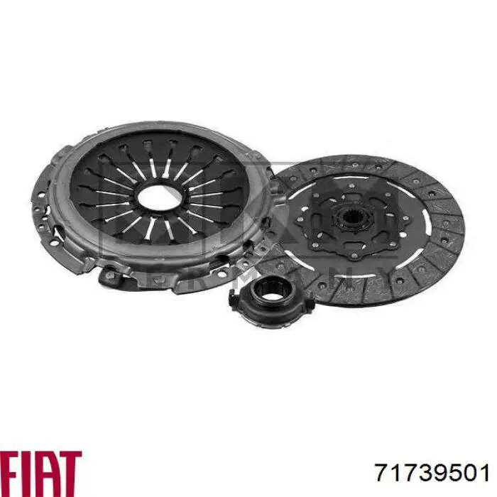 Комплект зчеплення (3 частини) Fiat/Alfa/Lancia 71739501 ціна, від 157.59 USD