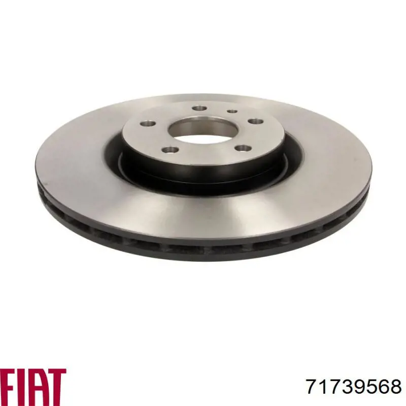 Диск переднього гальма Fiat/Alfa/Lancia 71739568 ціна, від 28.85 USD