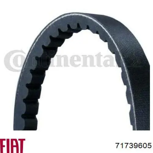 Клиновий ремінь Fiat/Alfa/Lancia 71739605 ціна, від 3.52 USD