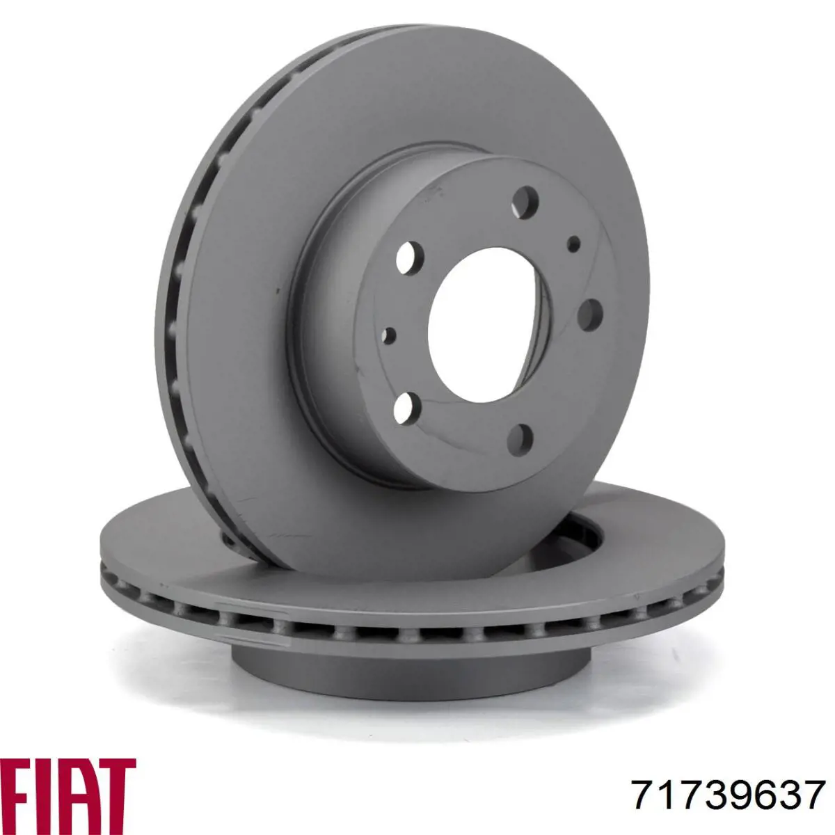Диск переднього гальма Fiat/Alfa/Lancia 71739637 ціна, від 45.96 USD