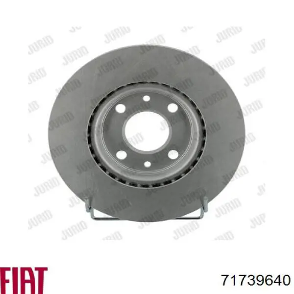 Диск гальмівний передній Fiat/Alfa/Lancia 71739640