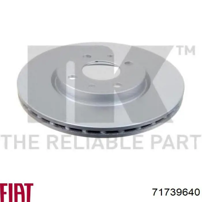 Купити 71739640 Fiat/Alfa/Lancia Ротор гальмівний