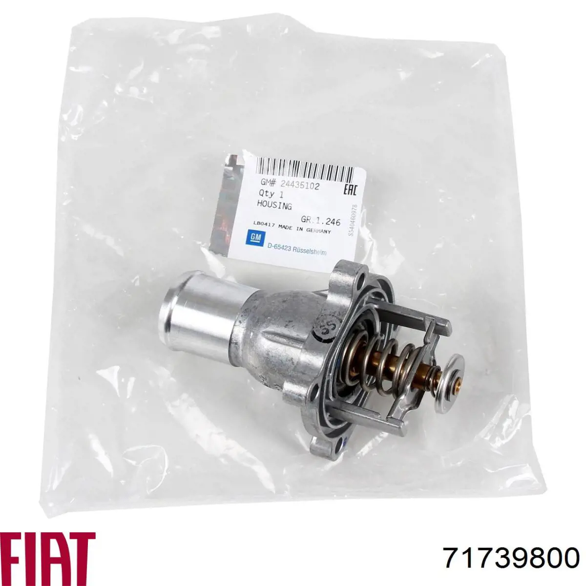 Автомобільний термостат Fiat/Alfa/Lancia 71739800 ціна, від 26.70 USD