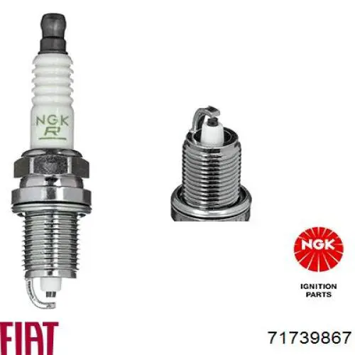 Свічки автомобільні Fiat/Alfa/Lancia 71739867 ціна, від 3.86 USD