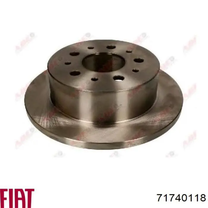 Купити 71740118 Fiat/Alfa/Lancia Диск заднього гальма