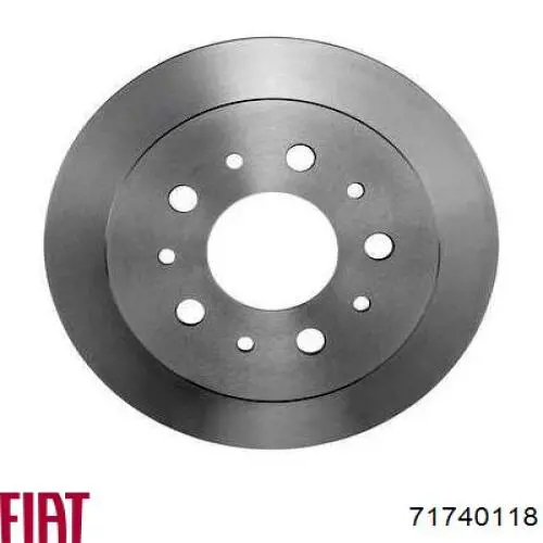 Задні дискові гальма Fiat/Alfa/Lancia 71740118 ціна, від 43.33 USD