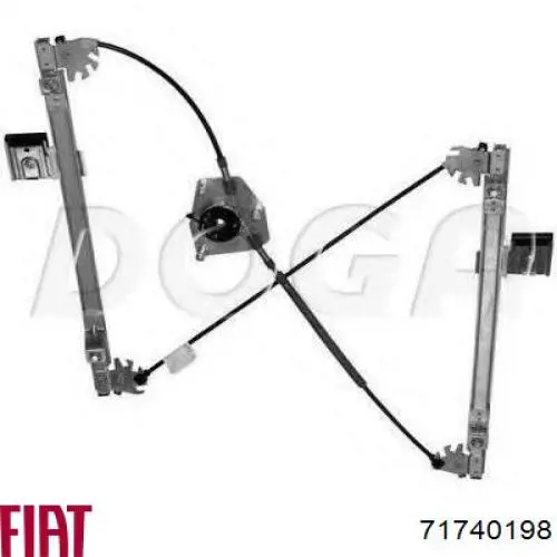 Купити 71740198 Fiat/Alfa/Lancia Склопідйомник передньої правої двері