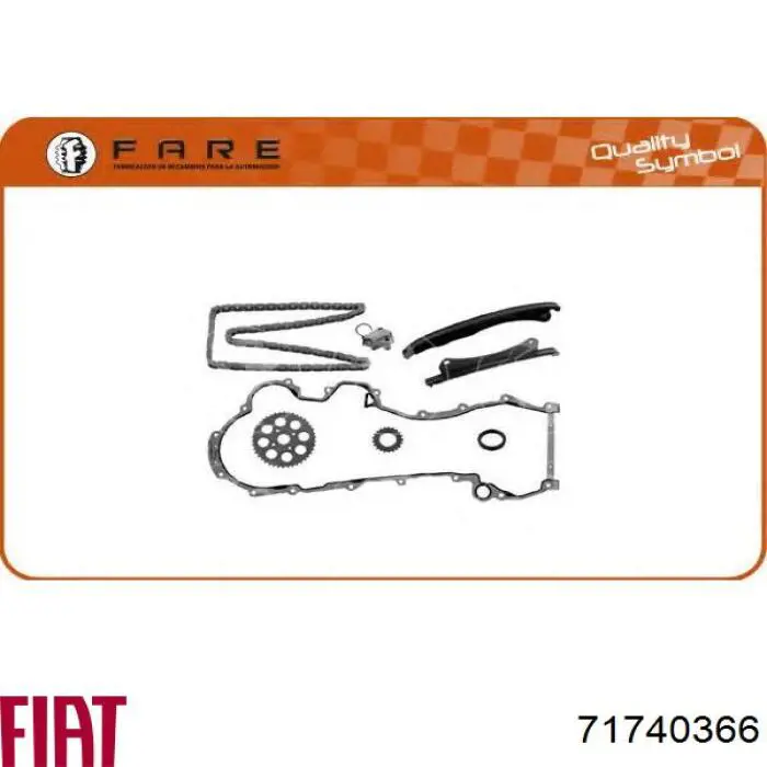 Прокладка маслозабірника Fiat Panda 2 (169A) (Фіат Панда)