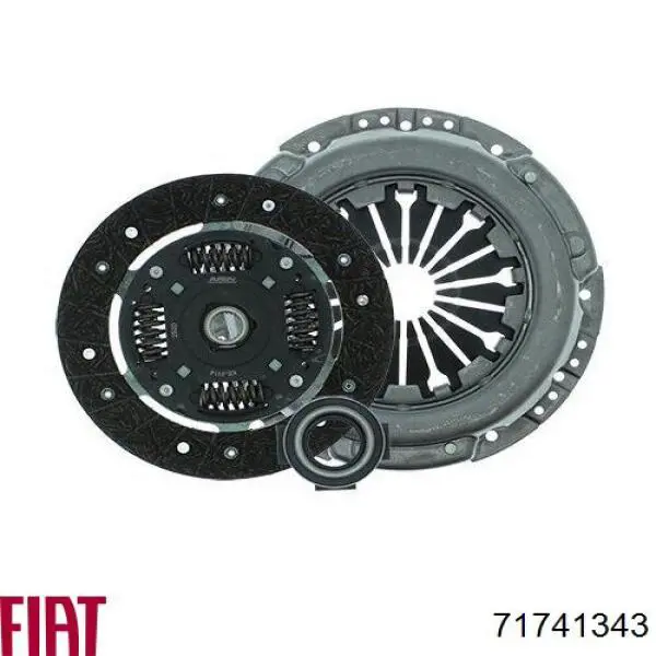 Купити 71741343 Fiat/Alfa/Lancia Комплект зчеплення (диск, корзина, підшипник)