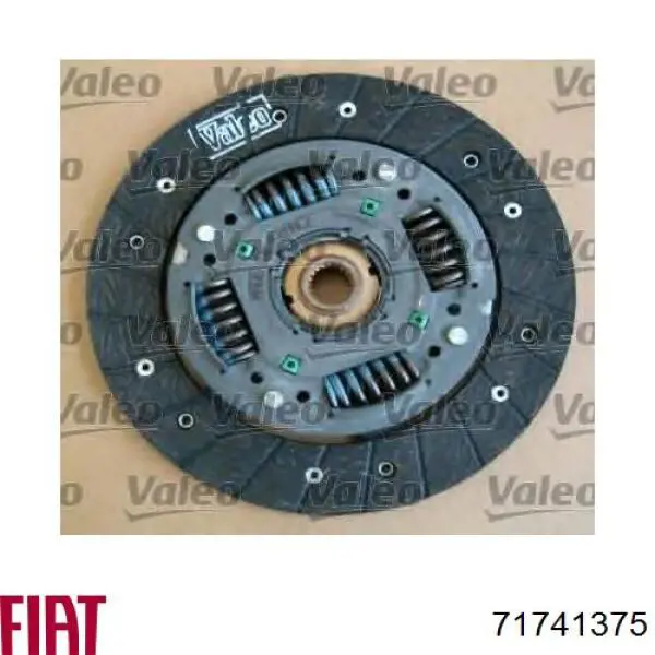 Купити 71741375 Fiat/Alfa/Lancia Комплект зчеплення (диск, корзина, підшипник)