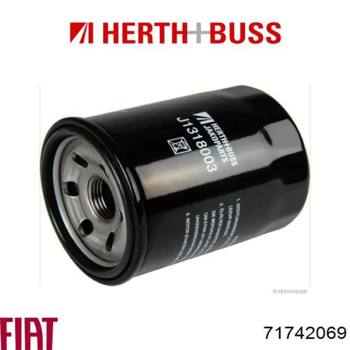 Елемент повітряного фільтра Fiat/Alfa/Lancia 71742069 ціна, від 5.41 USD