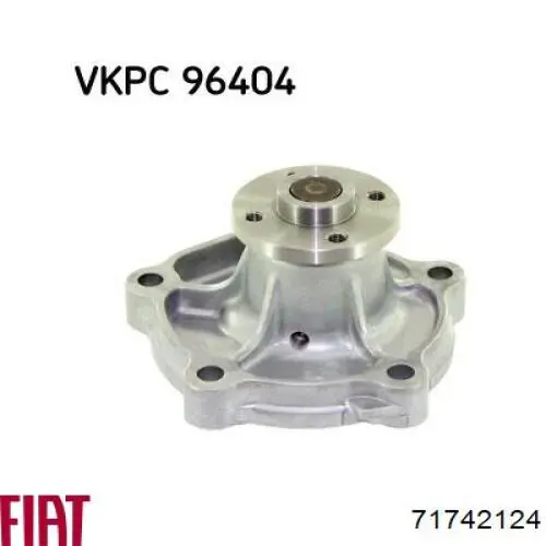 71742124 Fiat/Alfa/Lancia Насос охолодження