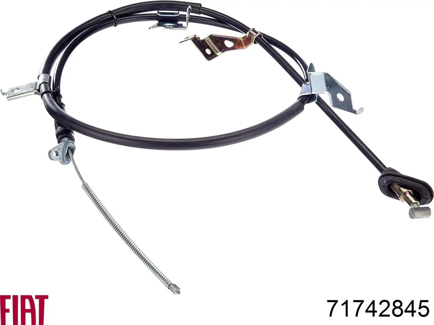 Купити 71742845 Fiat/Alfa/Lancia Трос ручного гальма задній, лівий