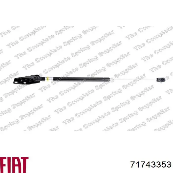 71743353 Fiat/Alfa/Lancia Амортизатор кришки багажника / двері 3/5-ї задньої