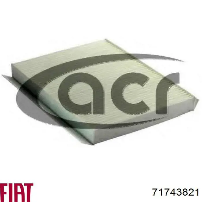 Купити 71743821 Fiat/Alfa/Lancia Фільтр салону вугільний