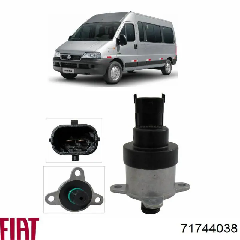 Клапан регулювання тиску палива Meat&Doria 9206E ціна, від 58.98 USD