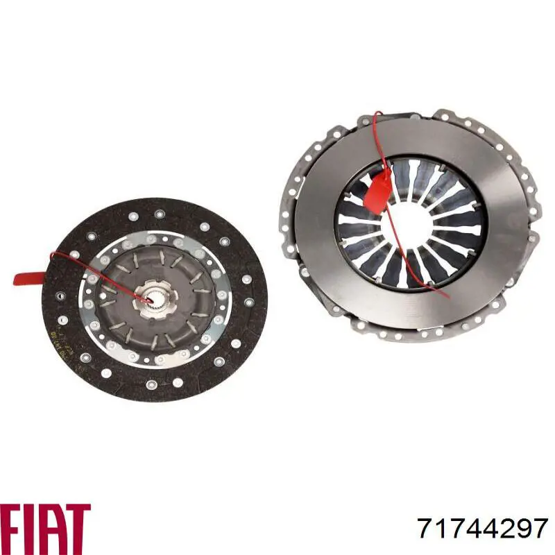 Купити 71744297 Fiat/Alfa/Lancia Комплект зчеплення (диск, корзина, підшипник)