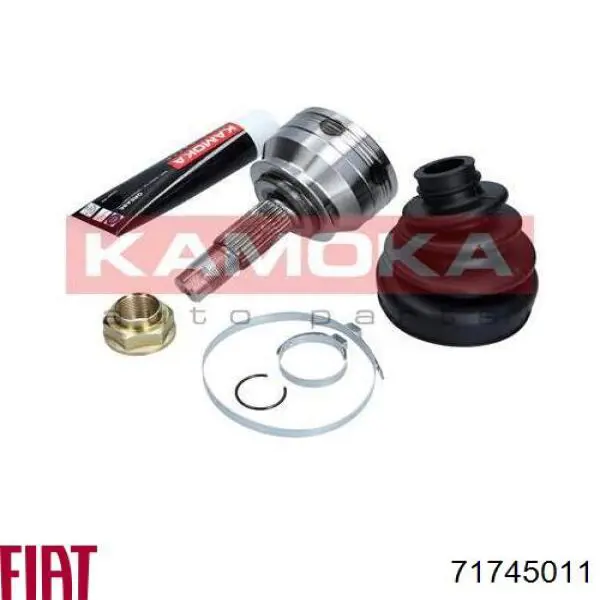 Граната колісна Fiat/Alfa/Lancia 71745011 ціна, від 32.03 USD