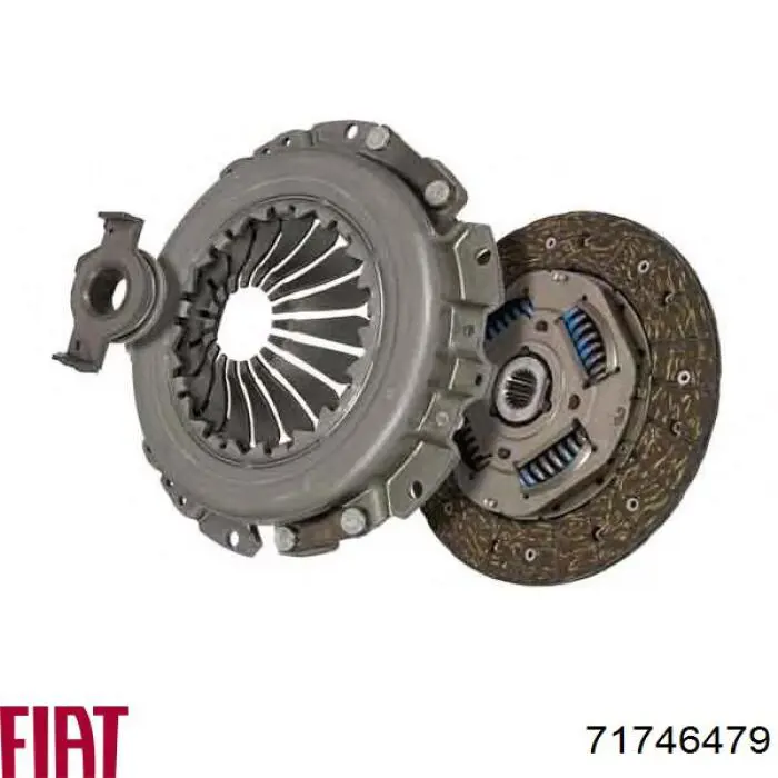 Купити 71746479 Fiat/Alfa/Lancia Комплект зчеплення (диск, корзина, підшипник)