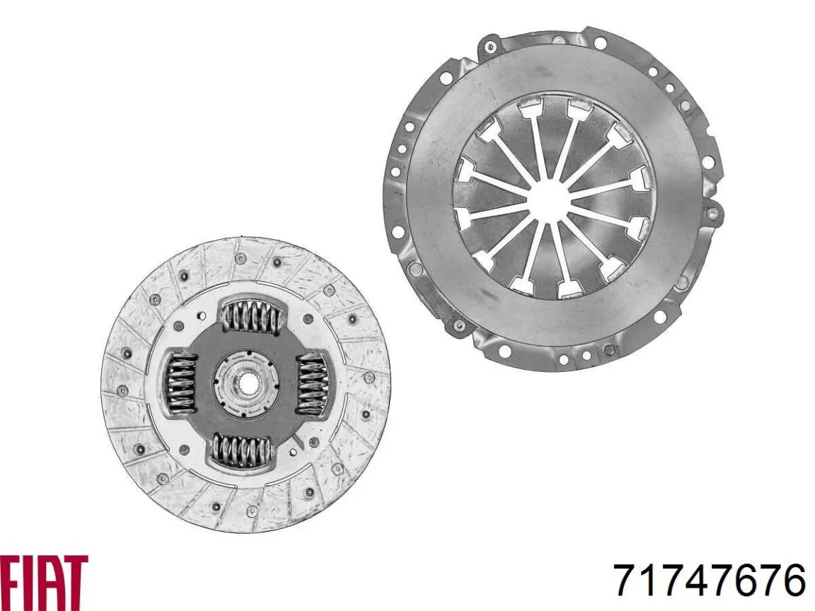 71790784 Fiat/Alfa/Lancia Зчеплення в зборі