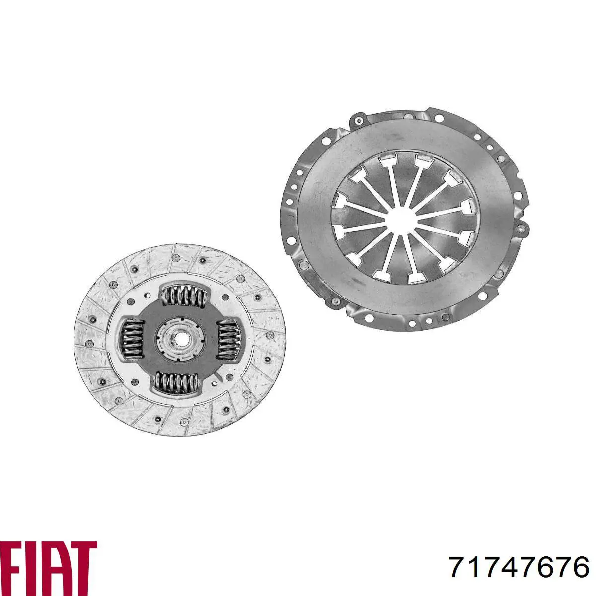 Комплект зчеплення (3 частини) Fiat/Alfa/Lancia 71790784 ціна, від 216.11 USD