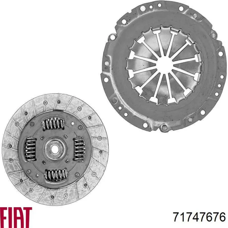 Купити 71790784 Fiat/Alfa/Lancia Комплект зчеплення (диск, корзина, підшипник)