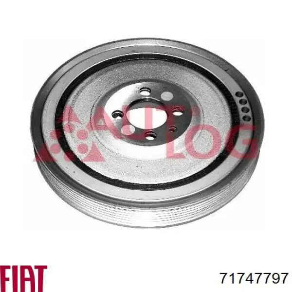 Шків колінвала (демпфер ) Fiat/Alfa/Lancia 71747797 ціна, від 76.73 USD
