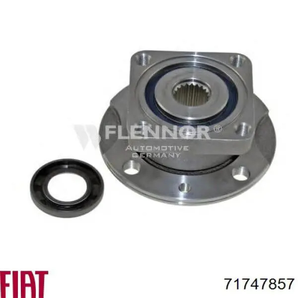 Маточина колеса передня Fiat/Alfa/Lancia 71747857 ціна, від 39.57 USD