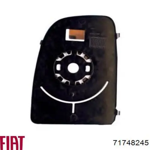 Купити 71748245 Fiat/Alfa/Lancia Скло дзеркала заднього виду, правого